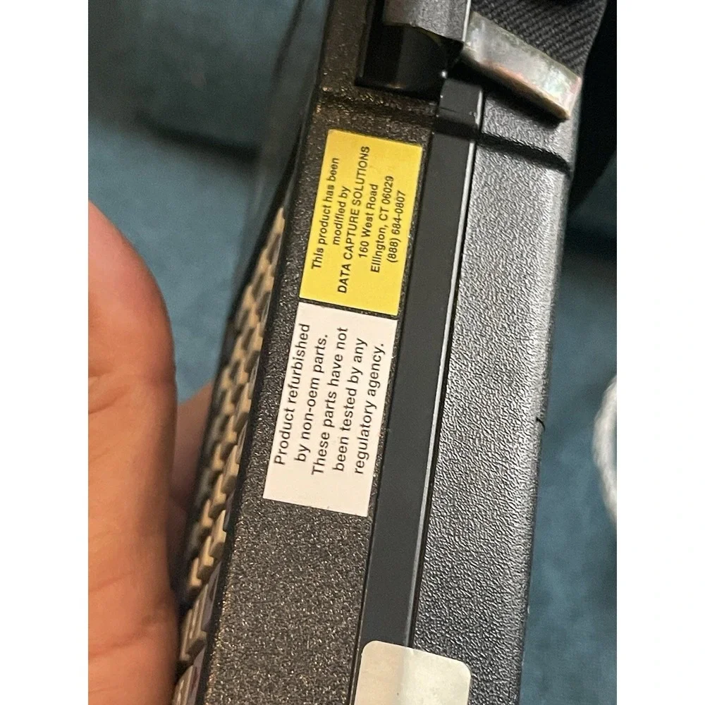 Vintage New Telxon Scanner Pen Barcode Reader Wand Power Supply PTC-710 - (asis)